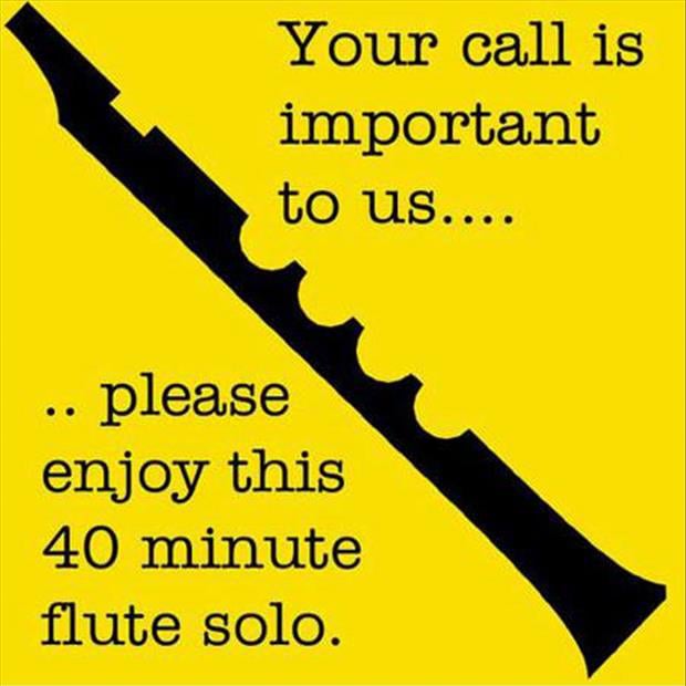your call is important to us