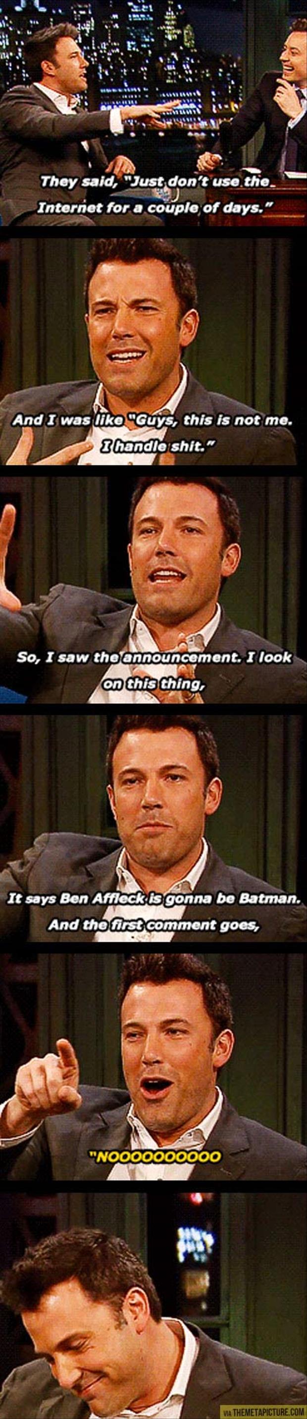 Ben affleck as batman