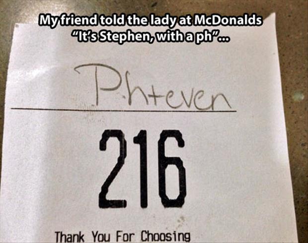 McDonalds funny