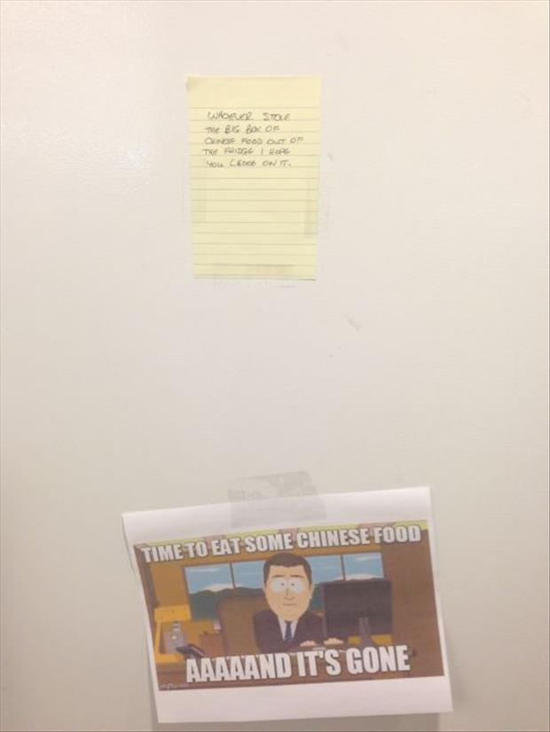 funny office notes