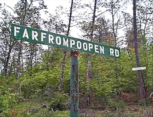 funny street names