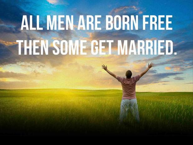 men are born free