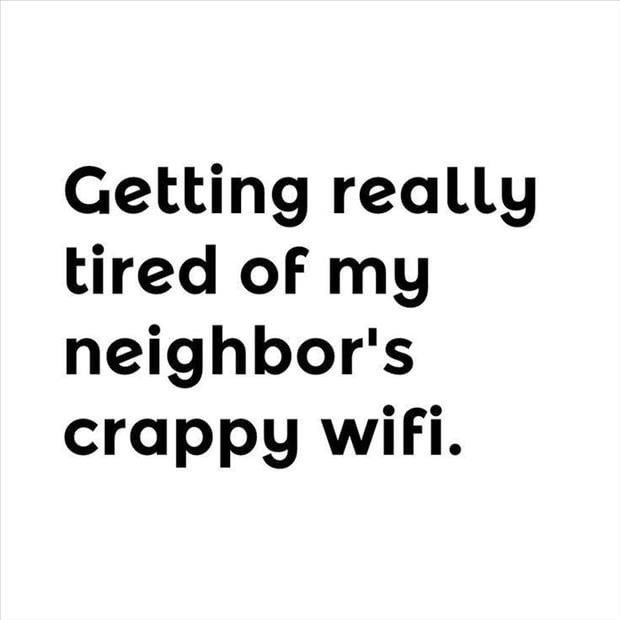 neighbor's wi fi