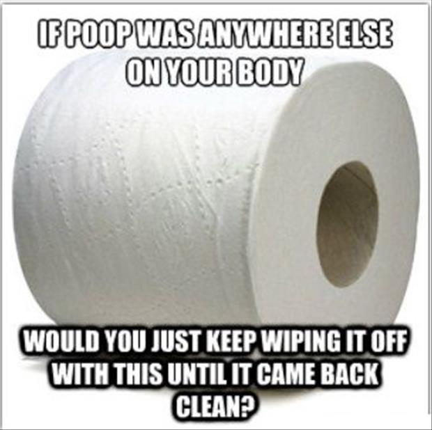 poop on you