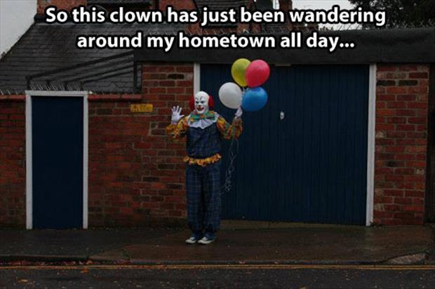 scary clowns