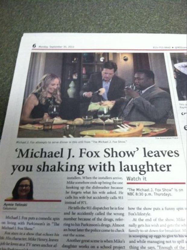 Michael J fox show funny