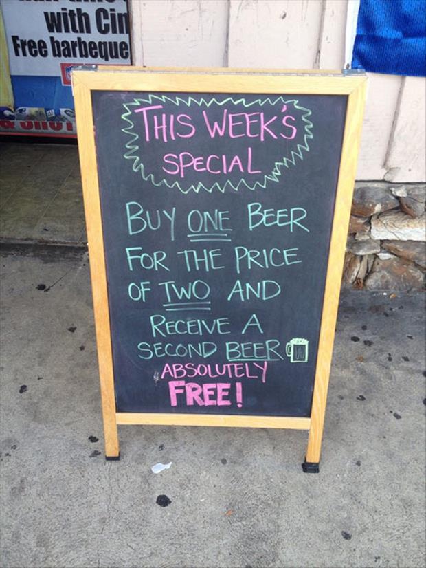 free beer