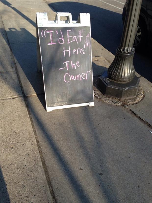 I'd eat here