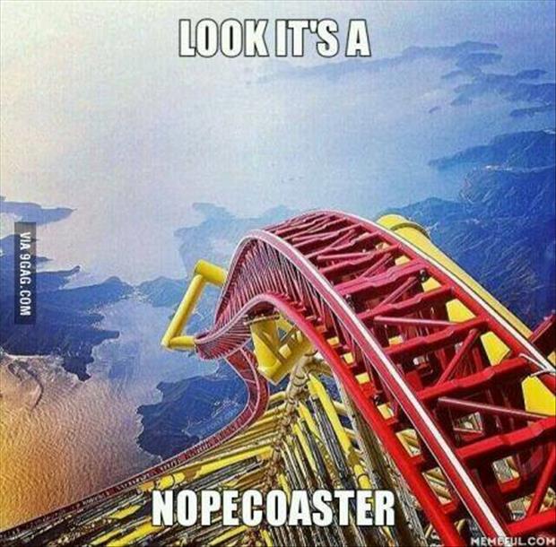 a nope coaster