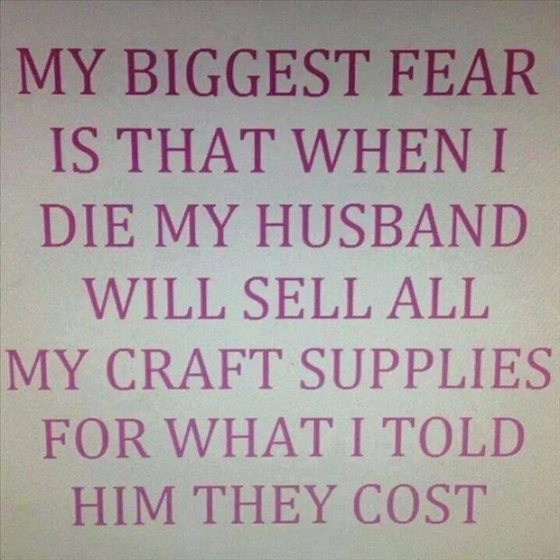 a wife's biggest fear