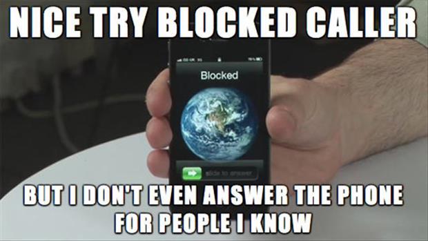 blocked calls