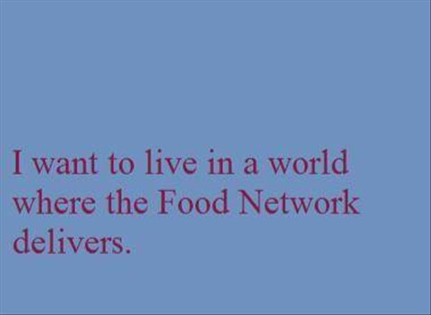 food network delivers