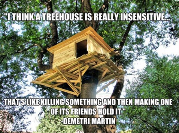 funny tree houses