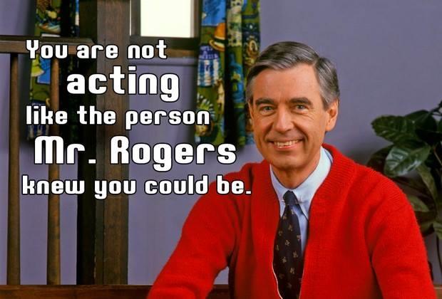 mr rogers funny