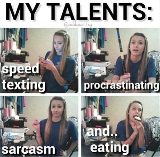 my talents