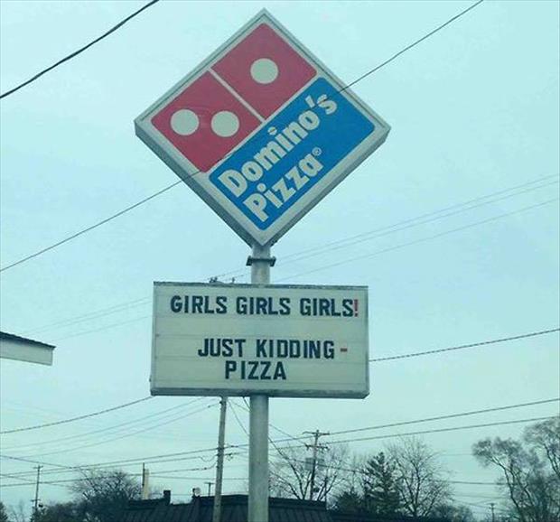 pizza signs