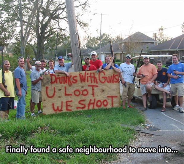 safe neighborhood