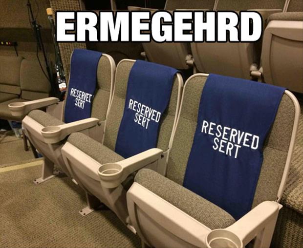 seats taken