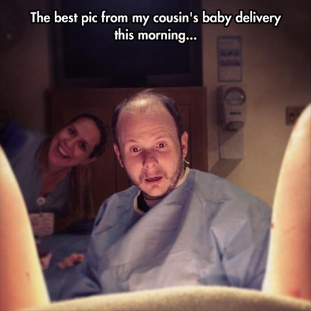 the baby delivery pictures