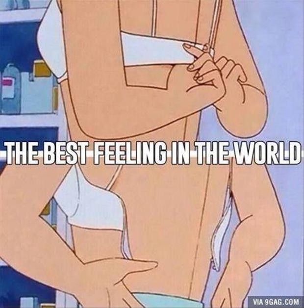 the best feeling in the world