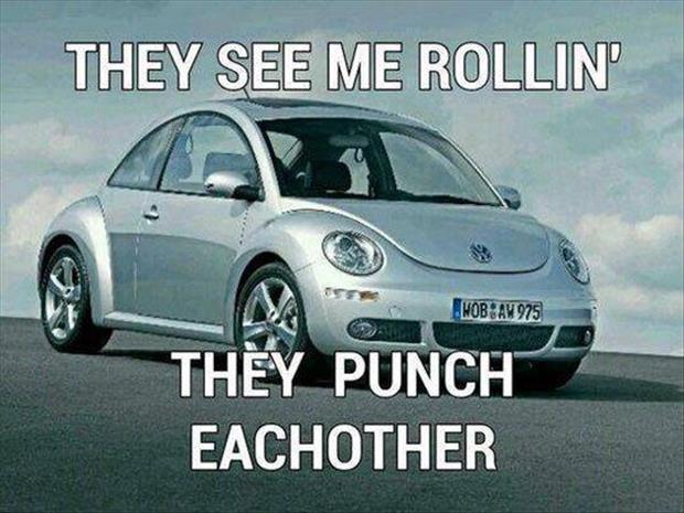 they see me rolling