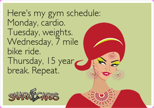 workout schedule