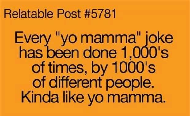 yo mamma jokes