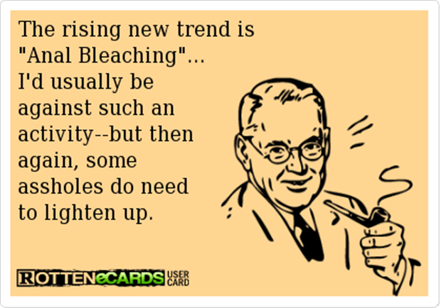 anal bleaching