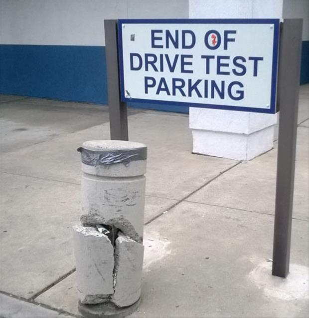 drive test parking