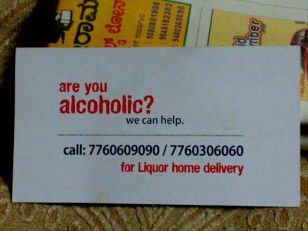 funny alcohol cards