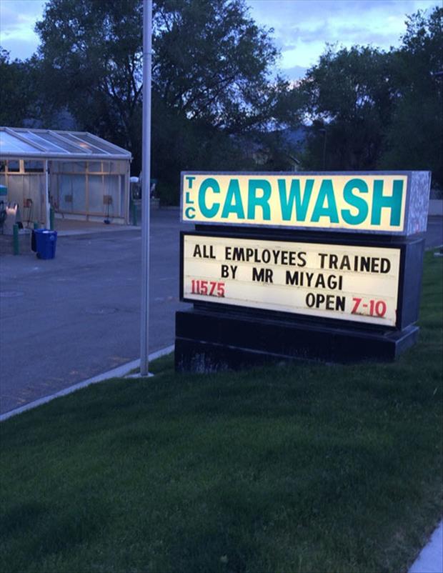 funny car wash