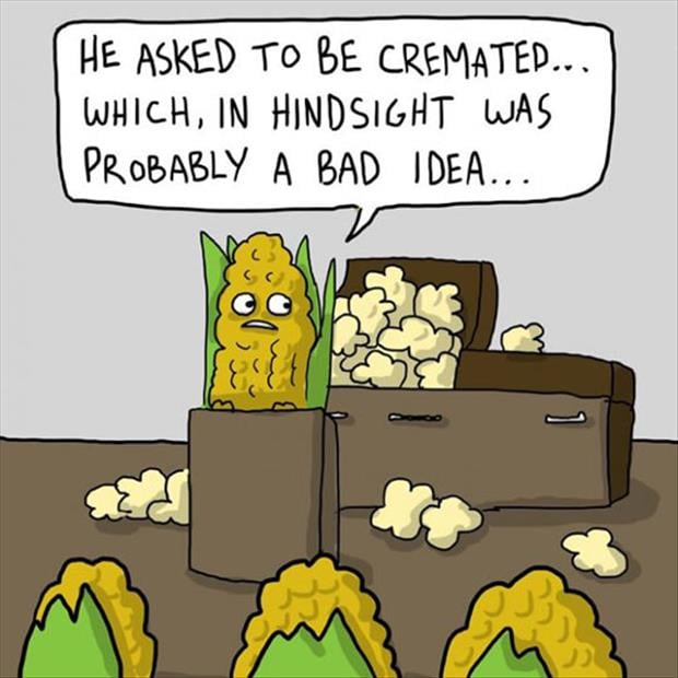 funny popcorn