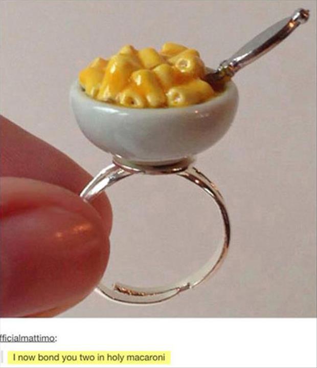 funny wedding rings