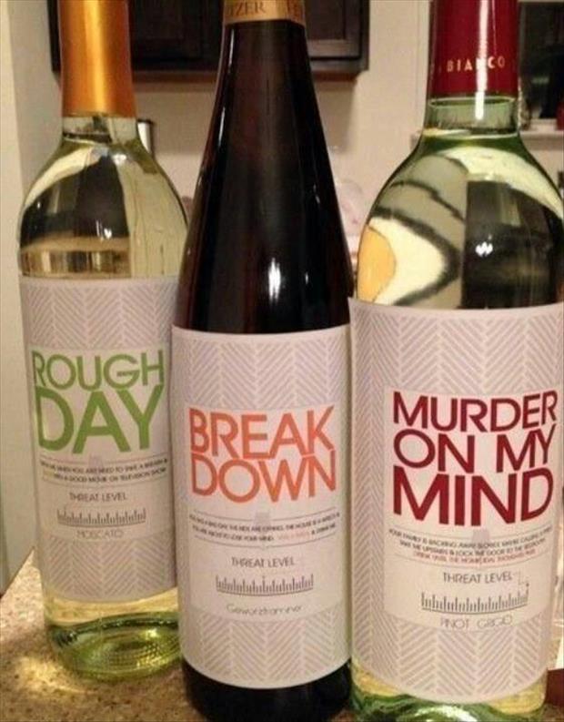 funny wine