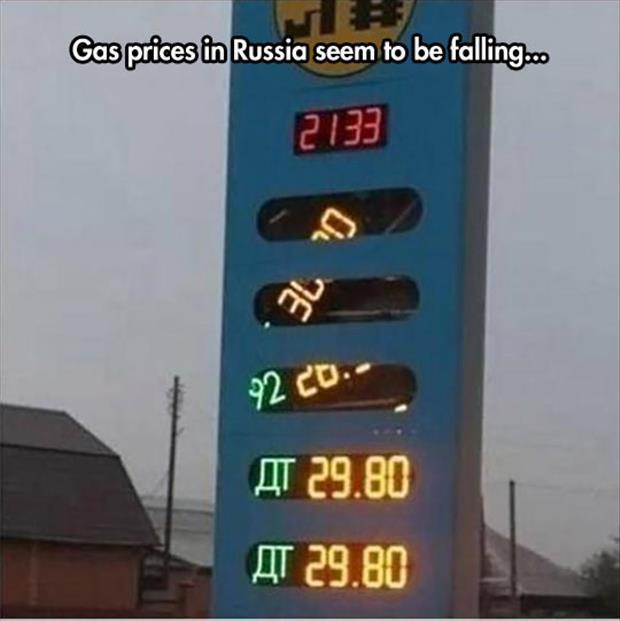 gas prices are falling