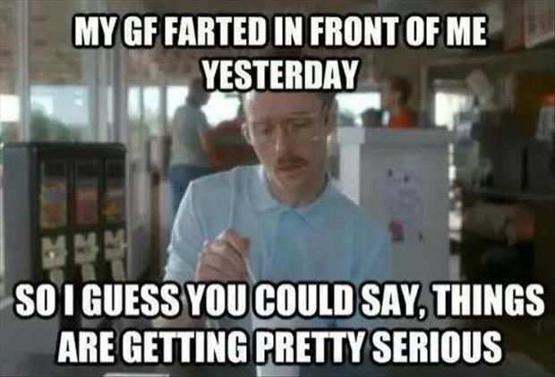 girlfriend farted