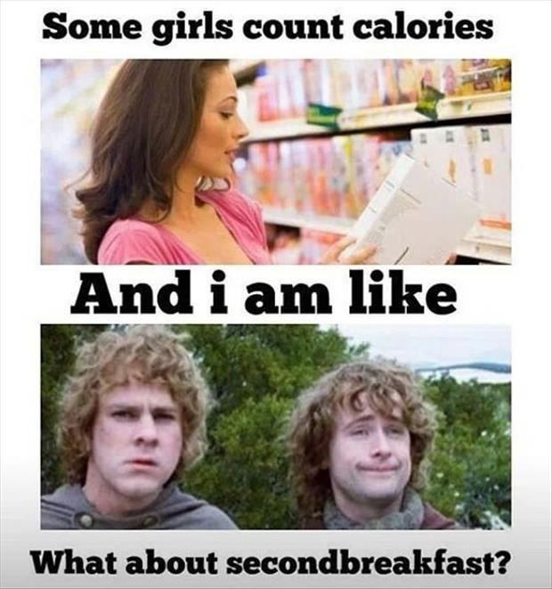 girls count calories