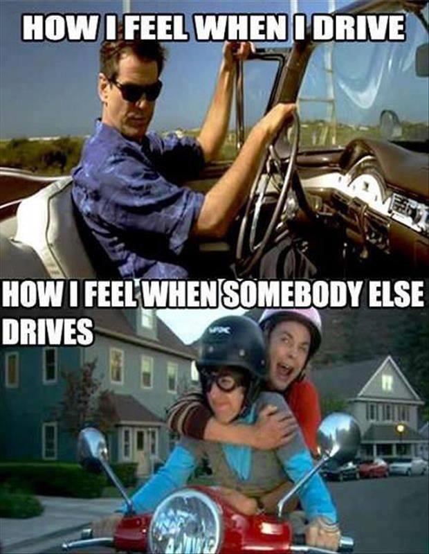how I feel when I drive