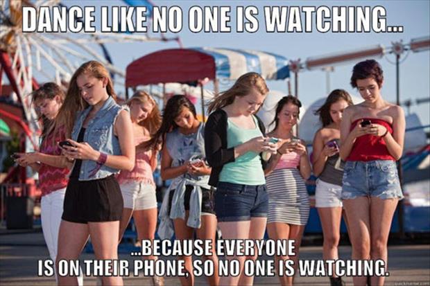 no one is watching