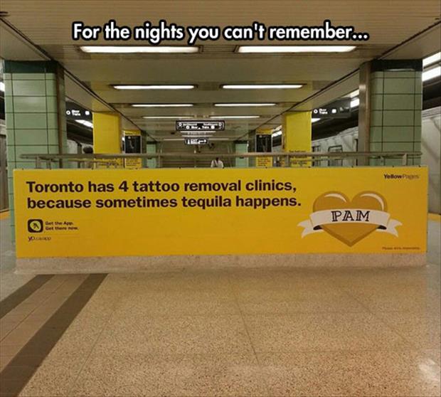 tattoo removal funny