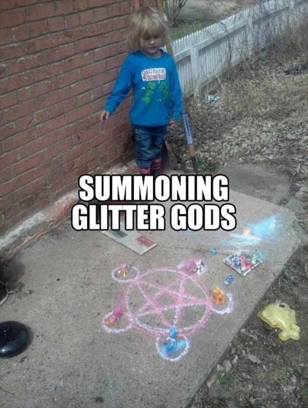 the glitter gods