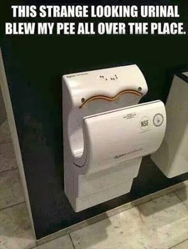 funny urinals