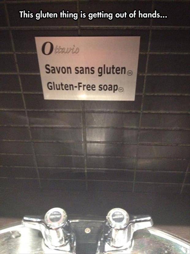 gluten free soap