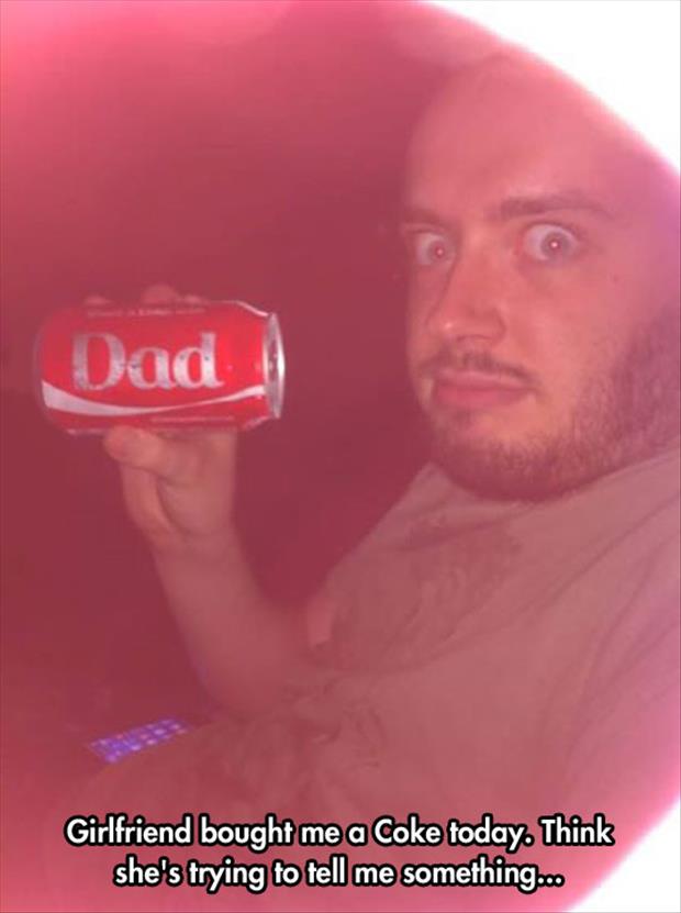 have a coke with my dad