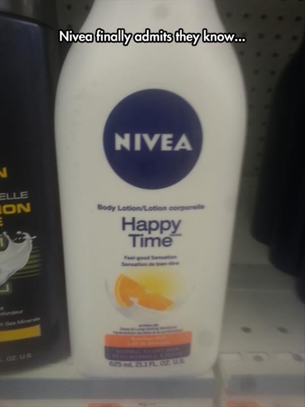 lotion for happy time