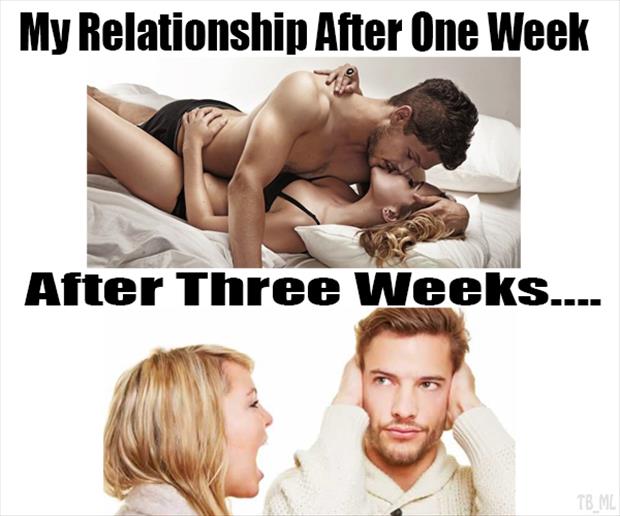 relationships after one week