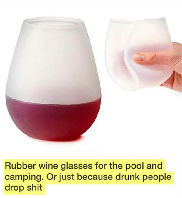 rubber wine glasses