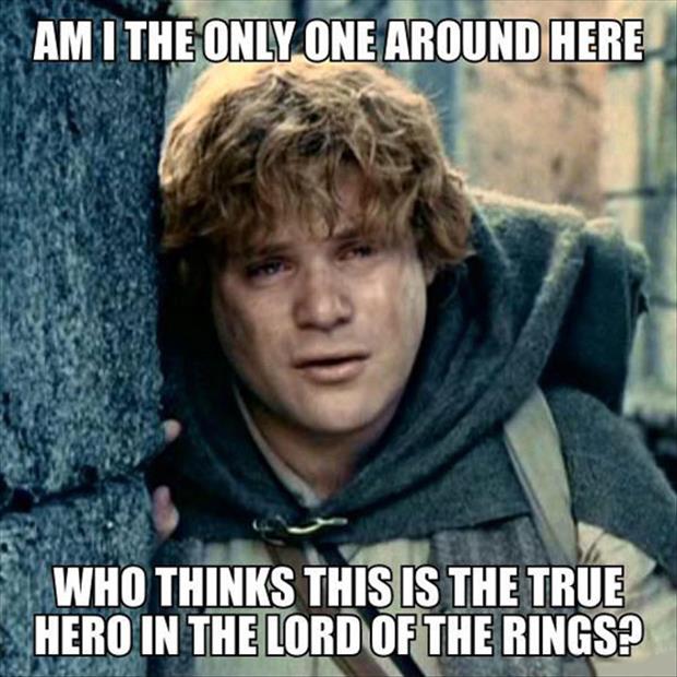 true hero in lord of the rings