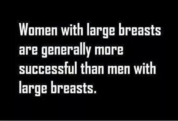 women with large breasts