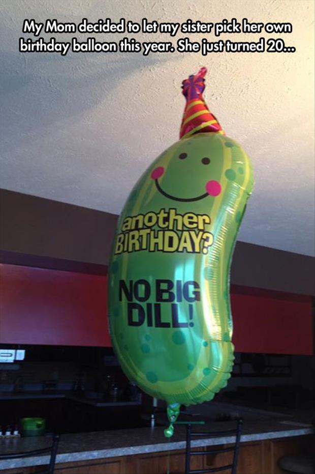 birthday balloons funny